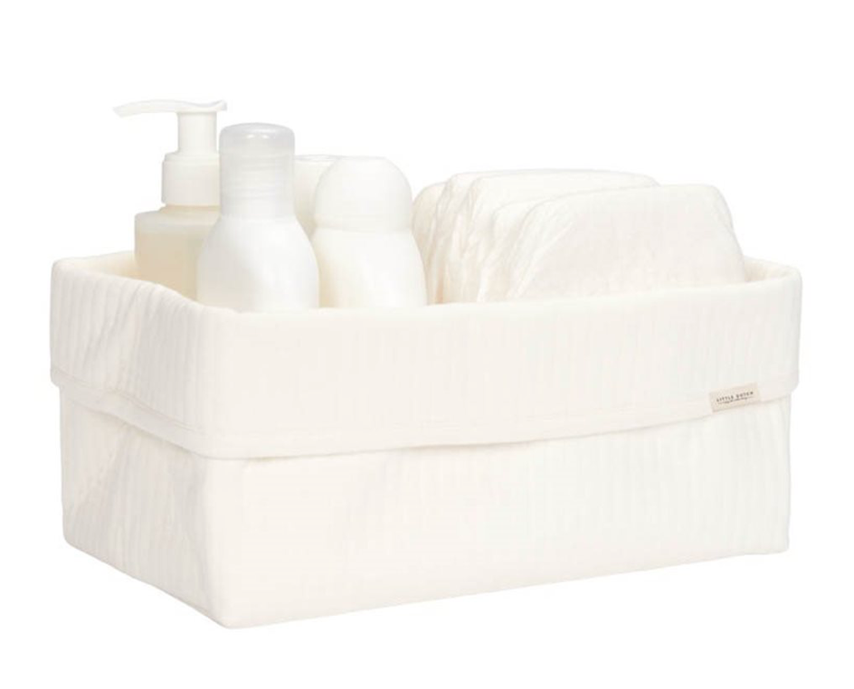 Little Dutch Storage Basket - Pure Soft White image 3