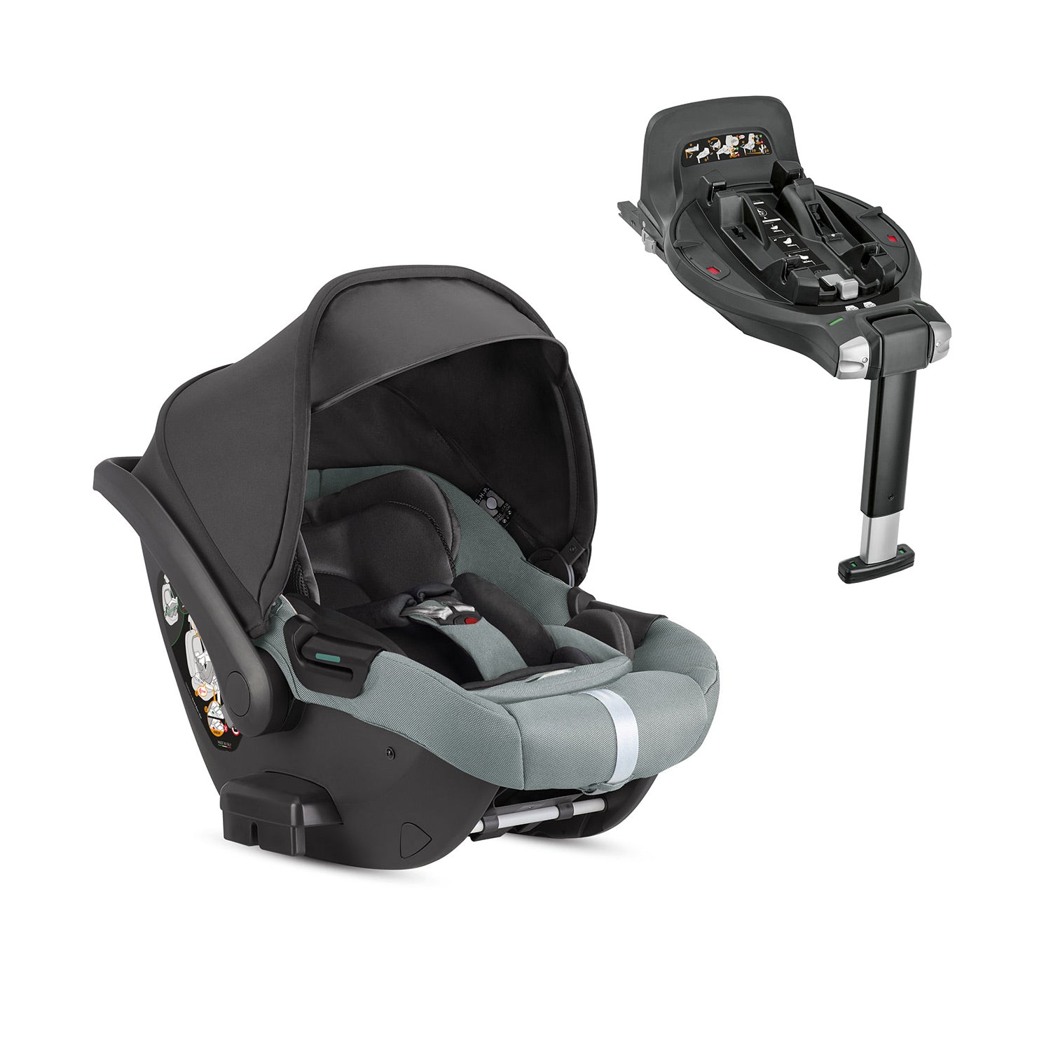 Inglesina Aptica XT Travel System - Igloo Grey image 5