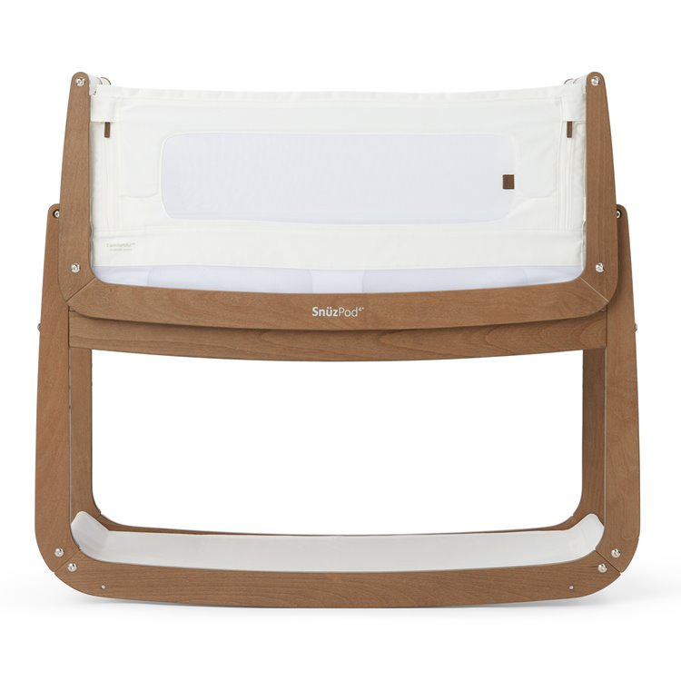 Snüz SnuzPod4 Bedside Crib 'The Natural Edit' Walnut image 0