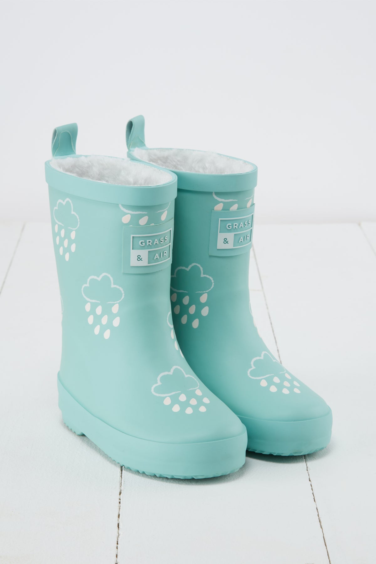 Grass & Air Colour Changing Wellies - Pistachio image 0