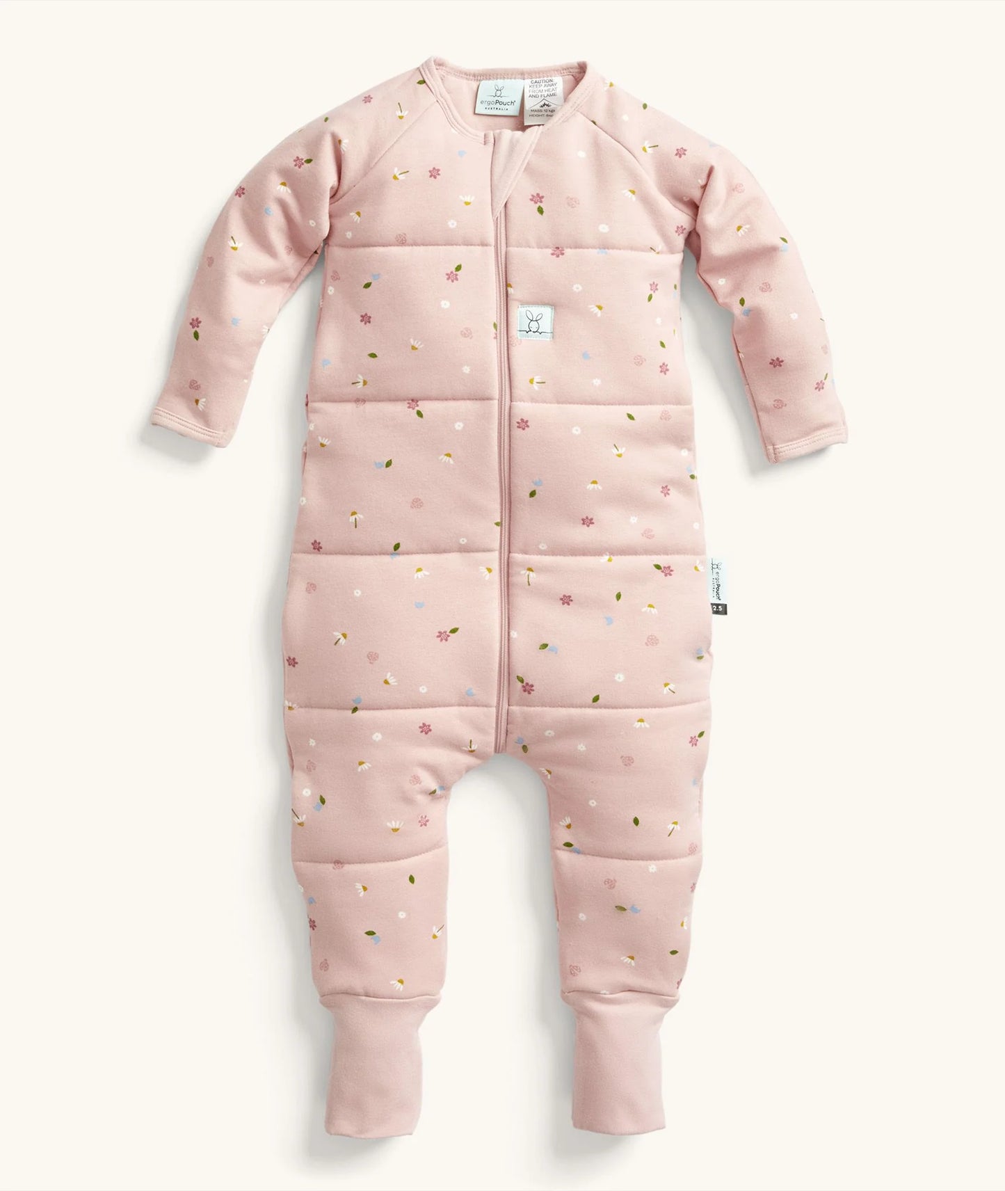 ErgoPouch Sleep Onesie - Daisies 2.5T image 0