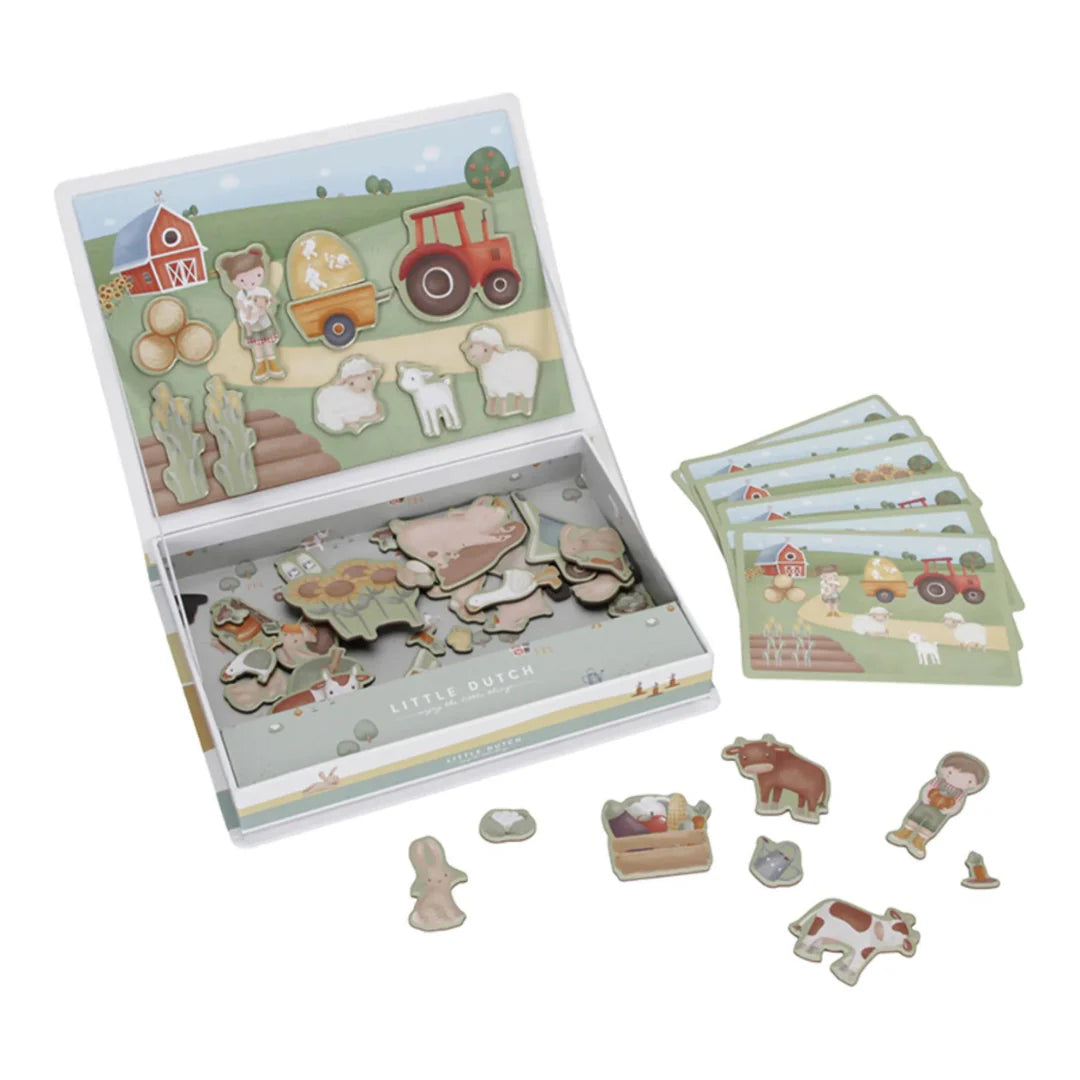 Little Dutch Magnetic Playboard - Little Farm image 0