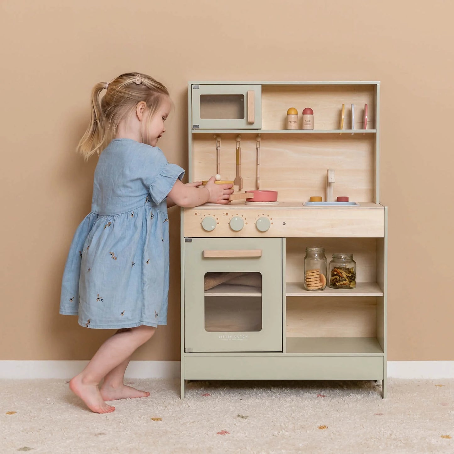 Little Dutch Play Kitchen Mint image 1