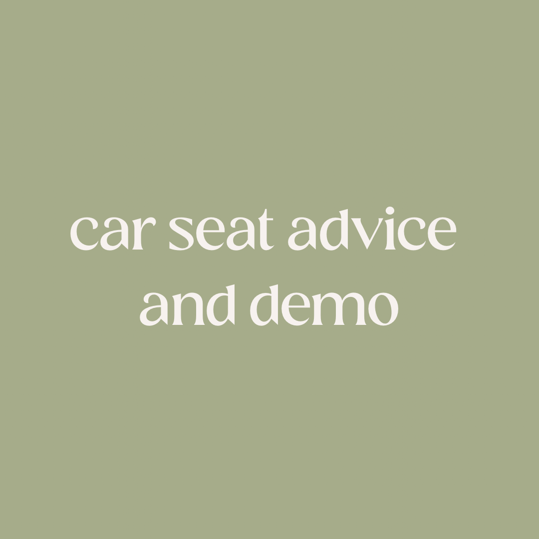 car seat advice and demo