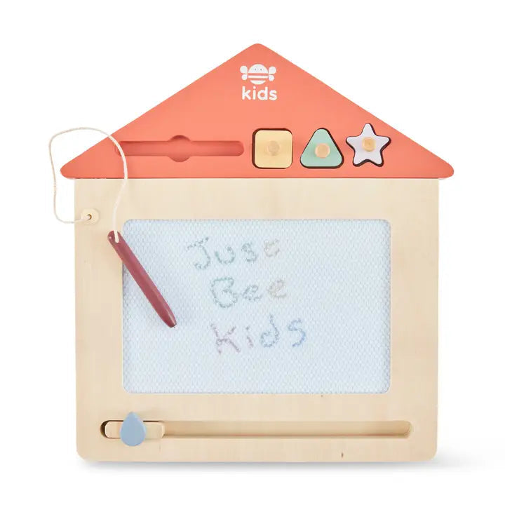 Just Bee Kids Wooden Magnetic Drawing Board image 0