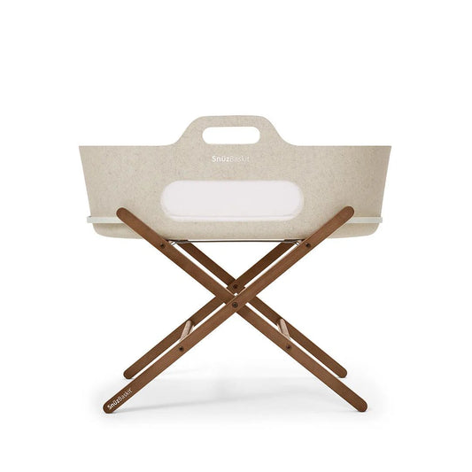 Snüz SnuzBaskit and Folding Stand - Barley/Walnut image 0