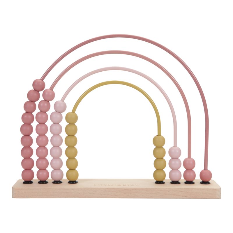 Little Dutch Rainbow Abacus Pink image 0