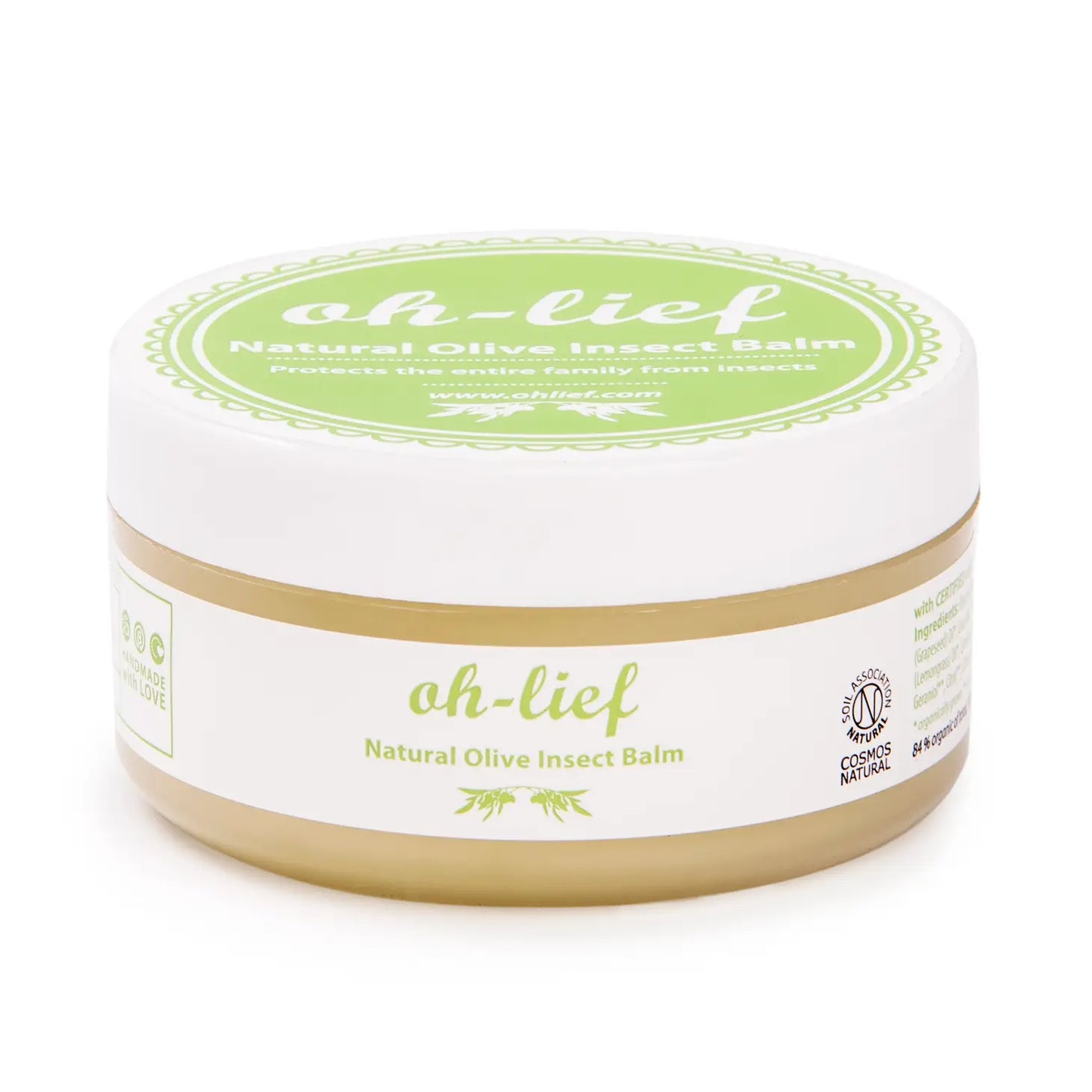 Oh Lief Natural Olive Outdoor Balm 100ml - Insect Repellent image 3