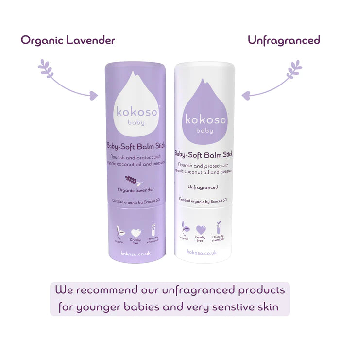 Kokoso Baby-Soft Balm Stick Organic Lavender image 3