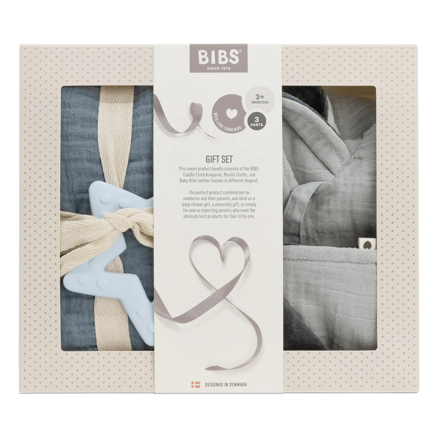 BIBS Newborn Gift Set Baby Blue image 0