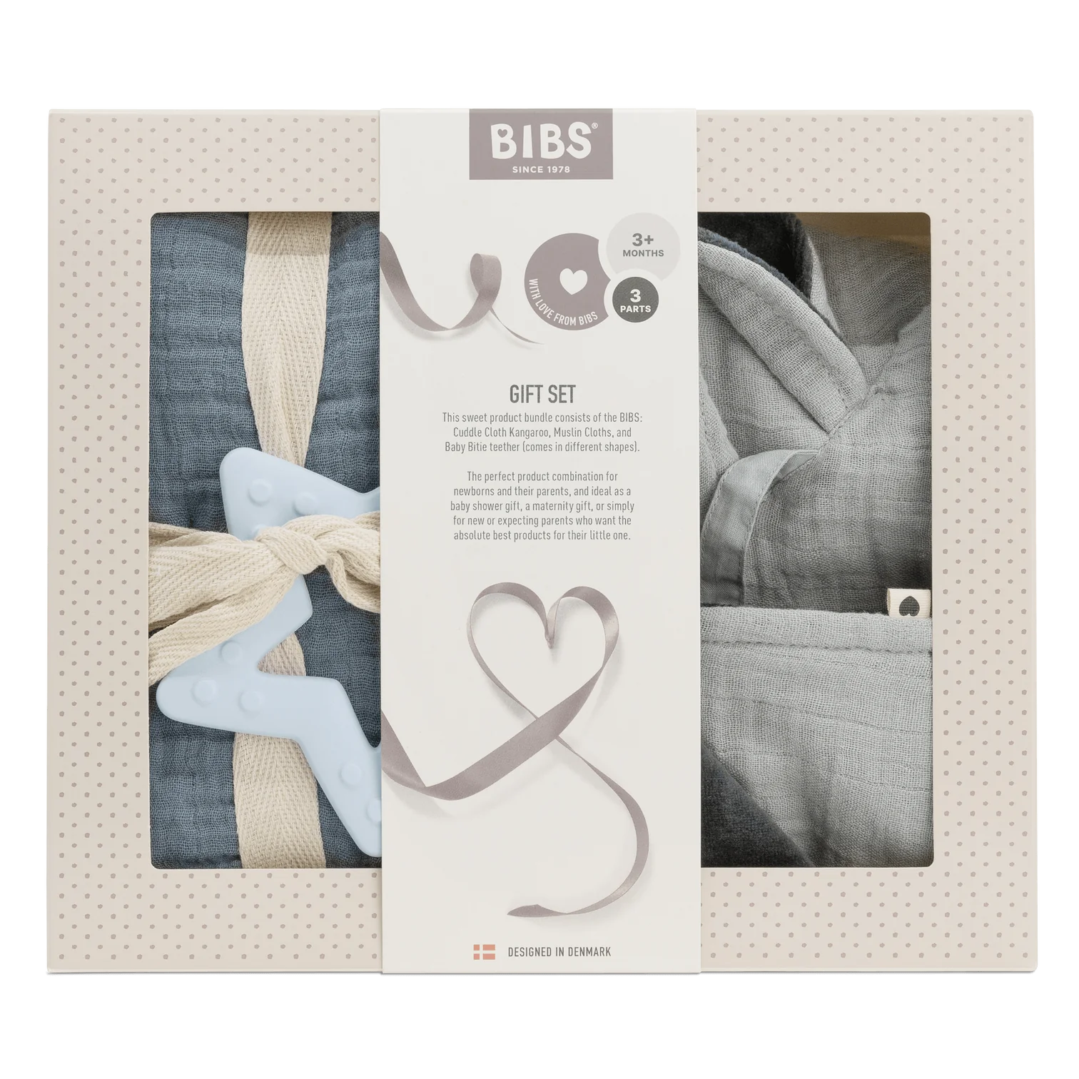 BIBS Newborn Gift Set Baby Blue image 0