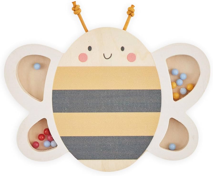 Just Bee Kids Wooden Bee Rattle image 0