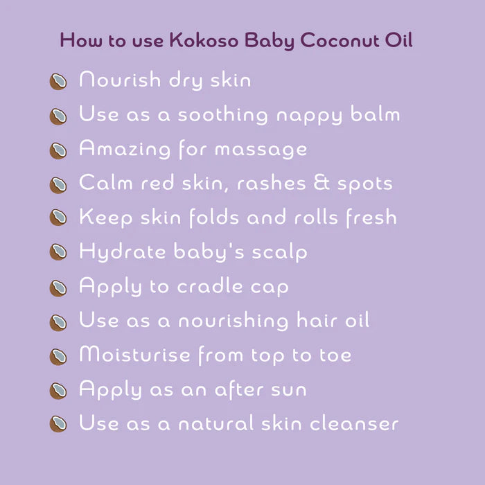 Kokoso Baby® Coconut Oil 168g image 5