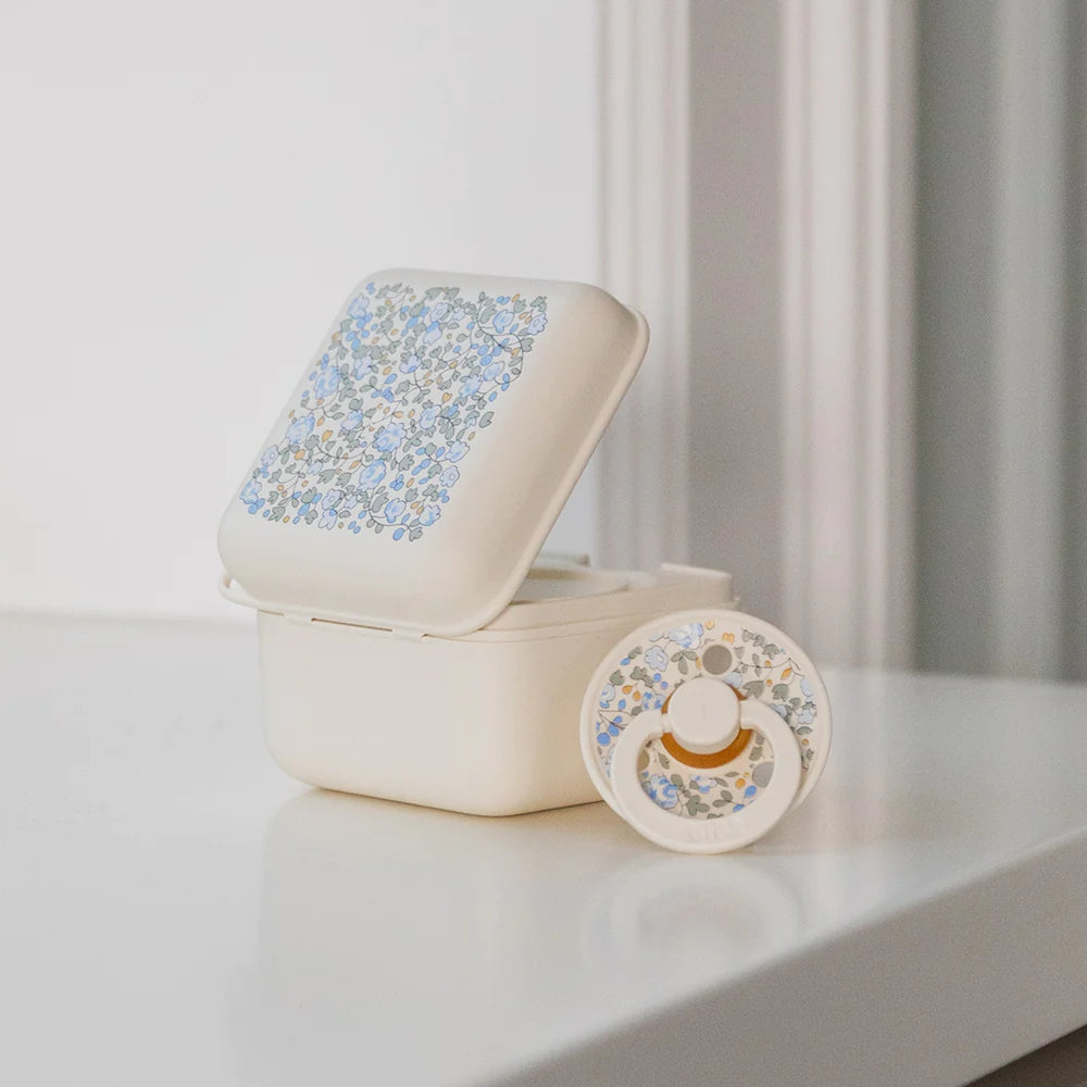 BIBS x LIBERTY Pacifier Box - Eloise Ivory image 3