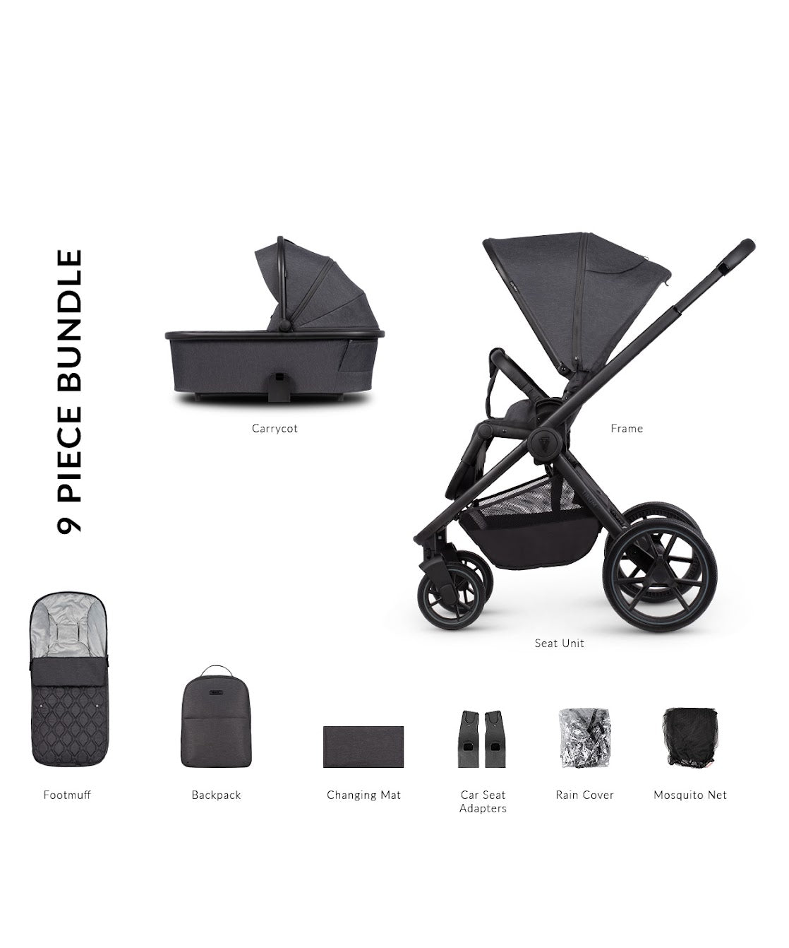 Venicci Tinum Edge 2 in 1 Pushchair image 1