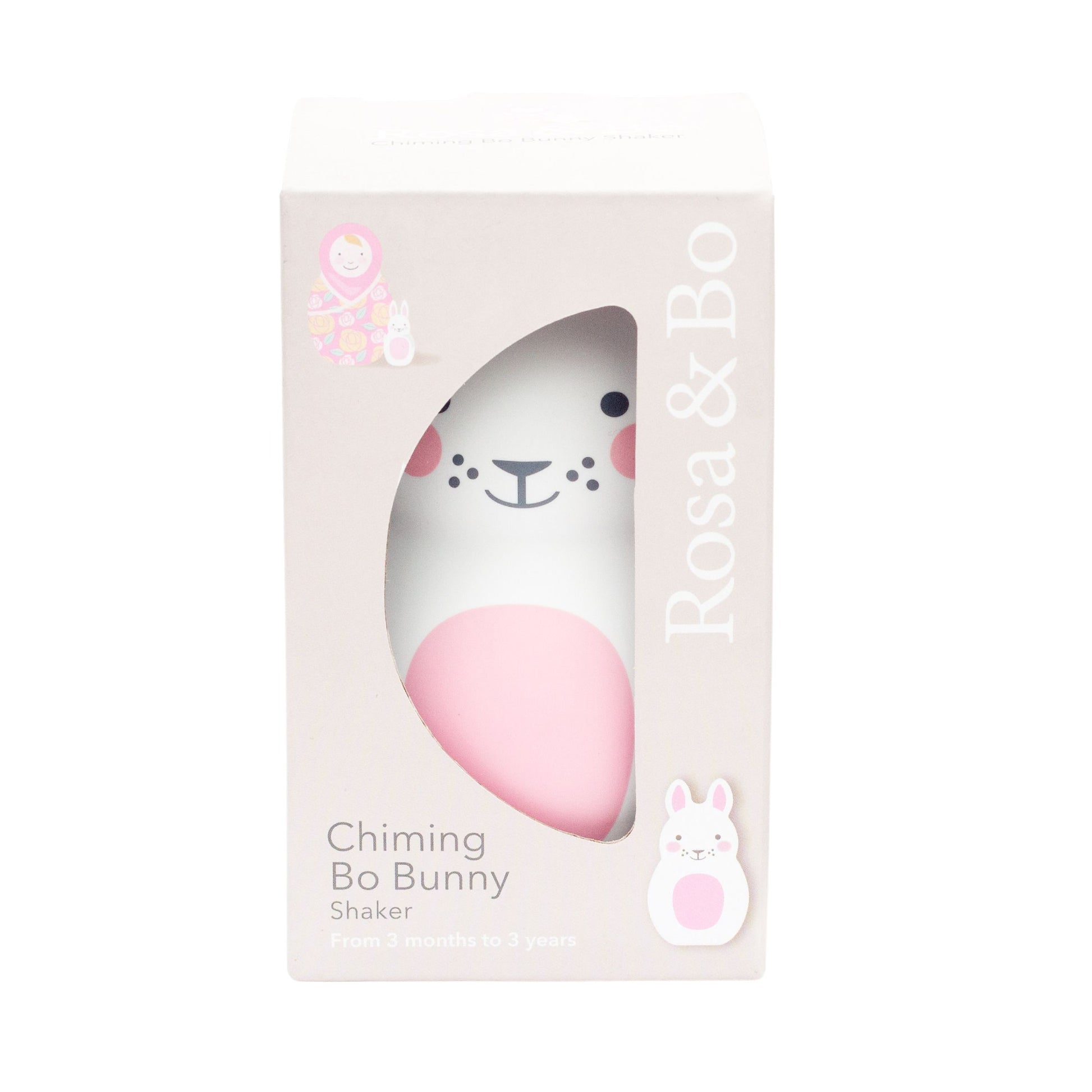 Rosa & Bo Chiming Bunny Shaker image 0