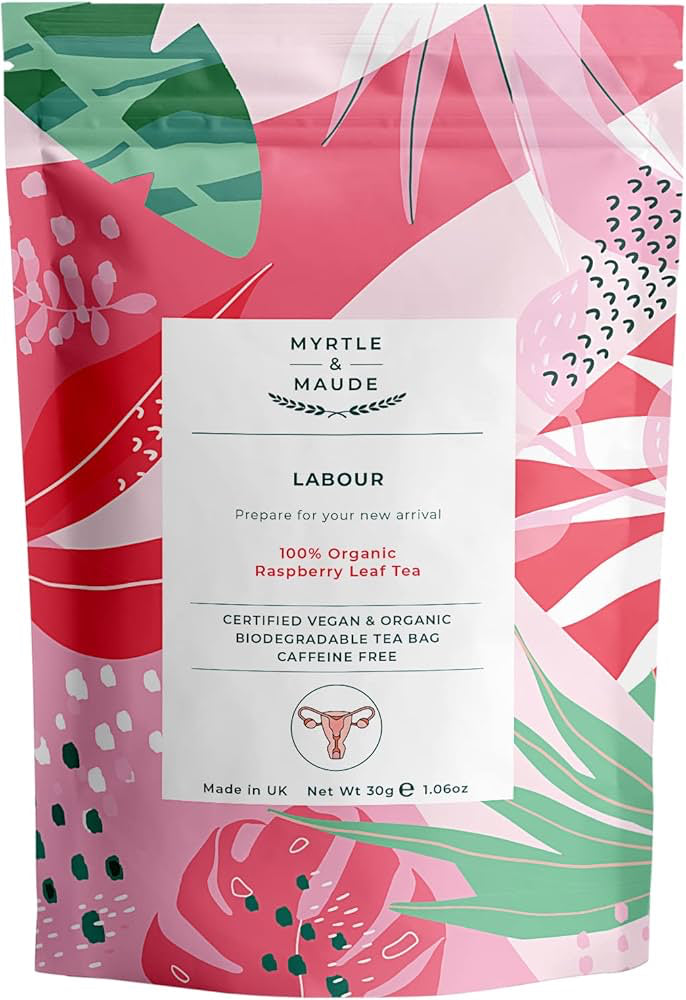 Myrtle & Maude Organic Labour Tea - Raspberry image 0