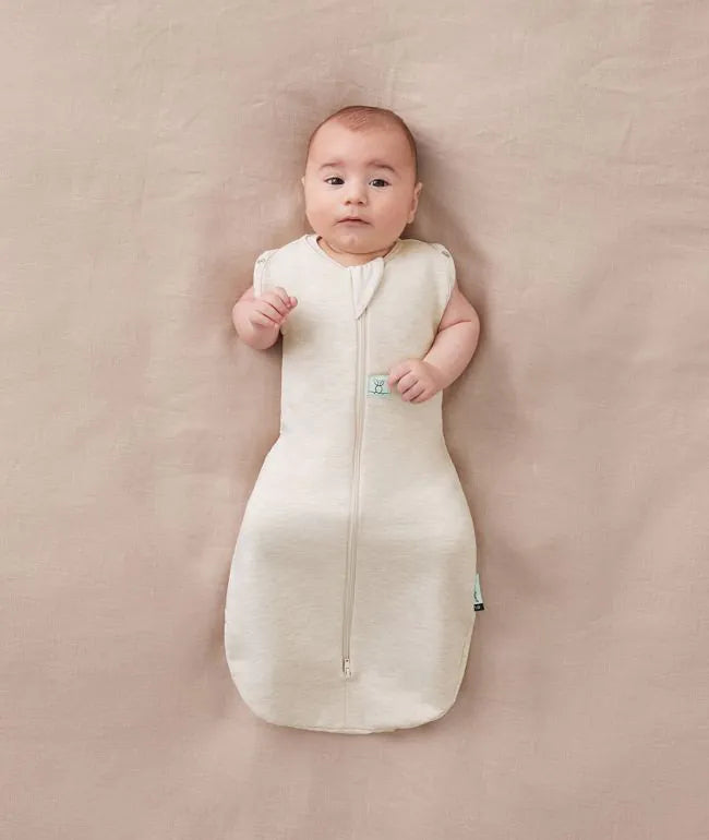 ErgoPouch Cocoon Swaddle Bag 1.0 TOG - Oatmeal Marle image 3