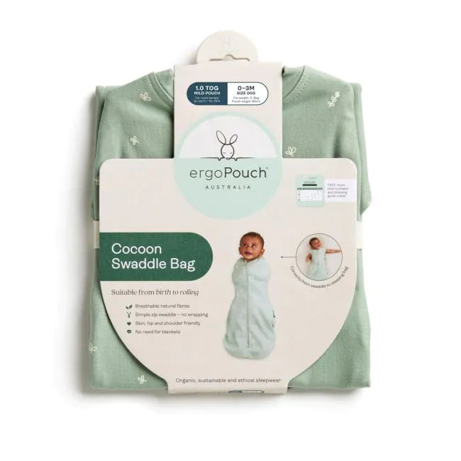 ErgoPouch Cocoon Swaddle Bag 1.0 Tog - Sage image 4