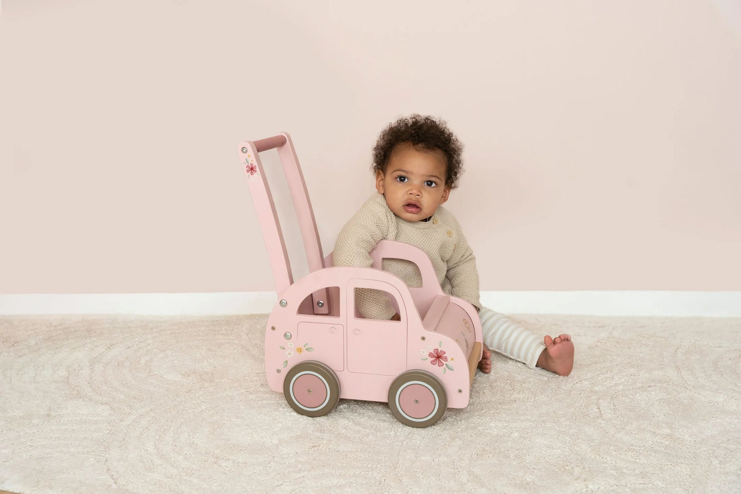 Little Dutch Baby Walker Wagon Pink image 2