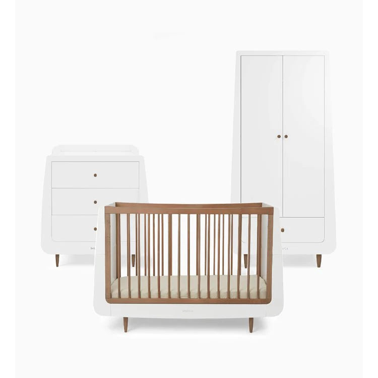 Snüz SnuzKot Skandi 3 Piece Nursery Furniture Set 'The Natural Edit" image 2