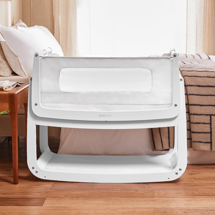 Snüz SnuzPod4 Bedside Crib White image 1